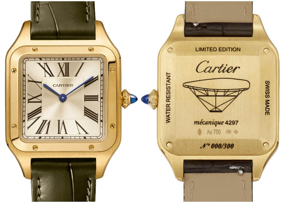 The Cartier “La Baladeuse” Santos-Dumont watch