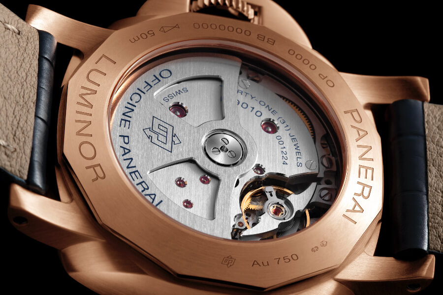 The New Luminor Marina Panerai Goldtech – 44 mm Automatic Movement