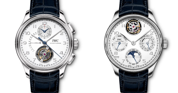 IWC Portugieser Tourbillon Rétrograde Chronograph and Portugieser Perpetual Calendar Tourbillon (Price, Pictures and Specifications)