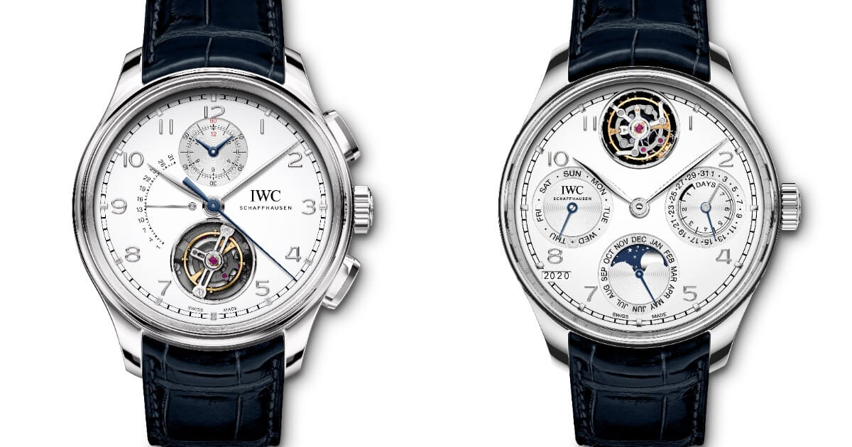 IWC Portugieser Tourbillon Rétrograde Chronograph and Portugieser Perpetual Calendar Tourbillon (Price, Pictures and Specifications)