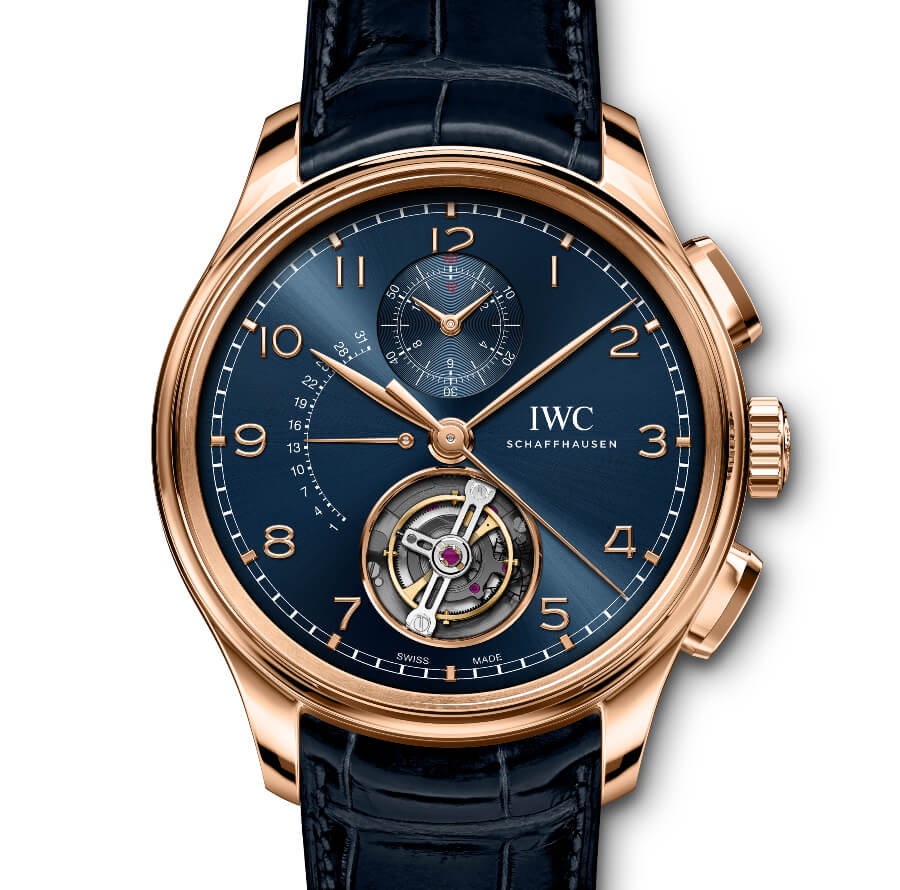 Watch With Tourbillon Rétrograde Chronograph 