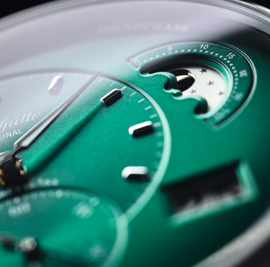 Glashütte Original PanoMaticLunar In Forest Green Dial