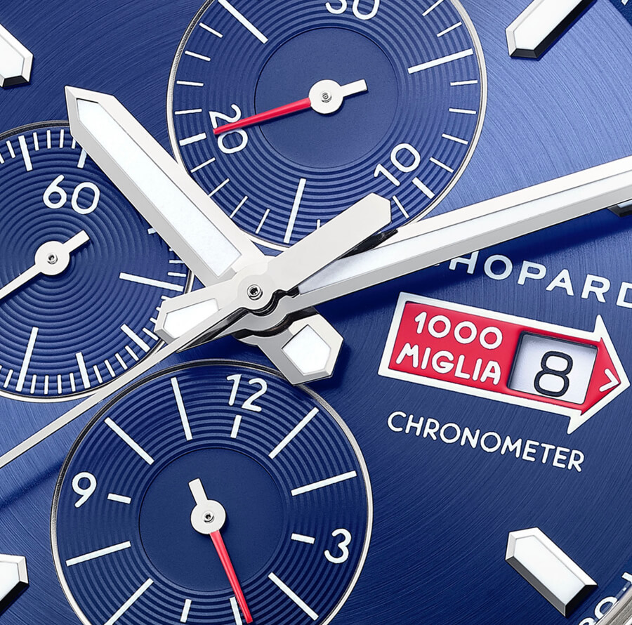 Chopard Mille Miglia GTS Azzurro Chrono Watch Dial