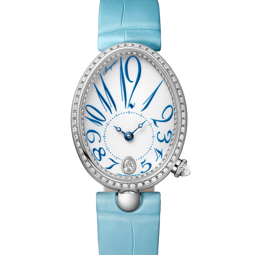 The New Breguet Reine De Naples 8918 In Grand Feu Enamel Ladies Watch