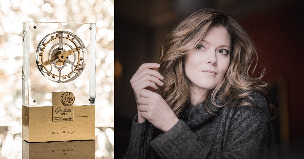 Barbara Hannigan awarded 17th Glashütte Original MusicFestivalAward