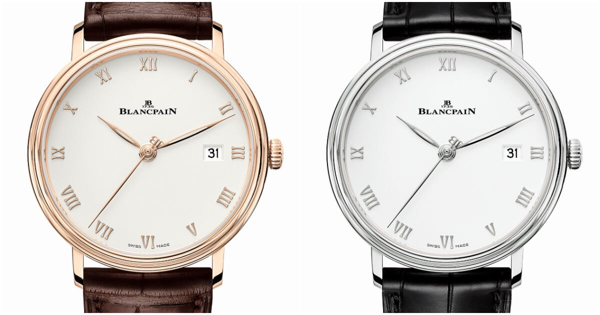 The New Blancpain Villeret Ultraplate 38 mm (Pictures and Specifications)