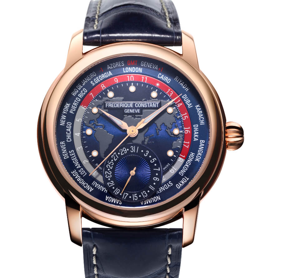 The New Frederique Constant Classic Worldtimer Manufacture Limited Edition 