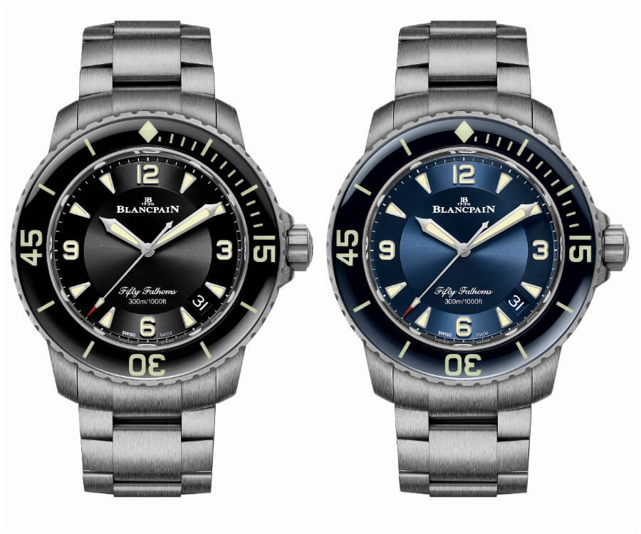 Blancpain Fifty Fathoms Automatique Titanium Bracelet