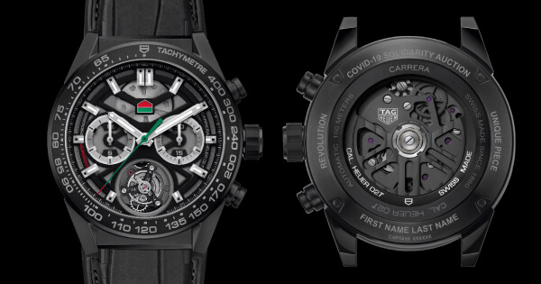 TAG Heuer Carrera Chronograph Calibre Heuer 02 Tourbillon “ODD BALLS” Edition