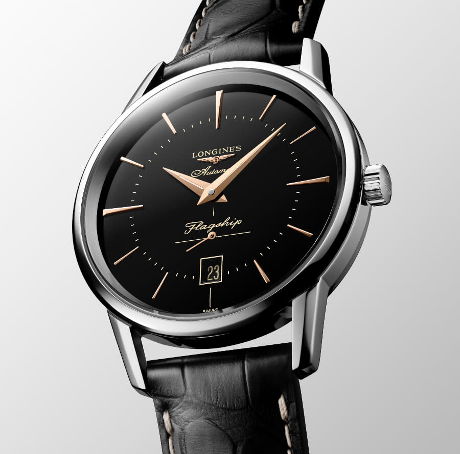 Longines Flagship Heritage Black Dial