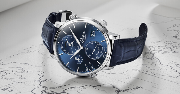 Glashütte Original Senator Cosmopolite In Midnight Blue (Price, Pictures and Specifications)