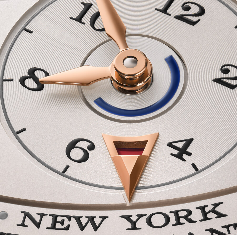 The new A. Lange & Söhne daylight saving time indication