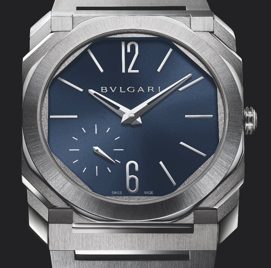 Bvlgari Octo Finissimo Automatic Blue Dial Men Watches