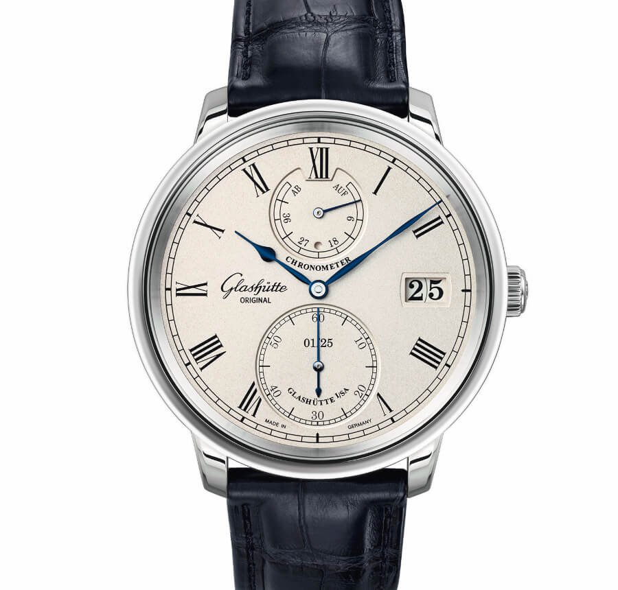 The New Glashütte Original Senator Chronometer Limited Edition White Gold 