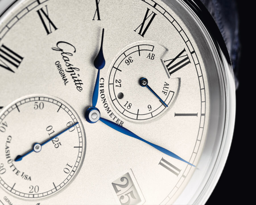 Glashütte Original Senator Chronometer Limited Edition White Gold Dial