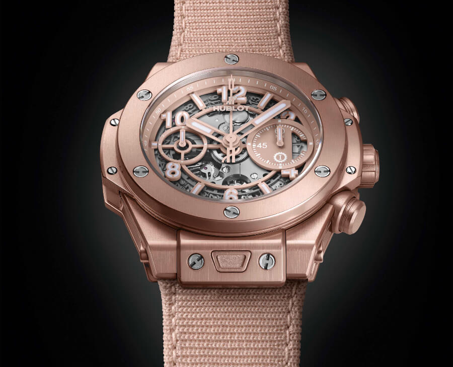 Men Watches Hublot Big Bang Millennial Pink 