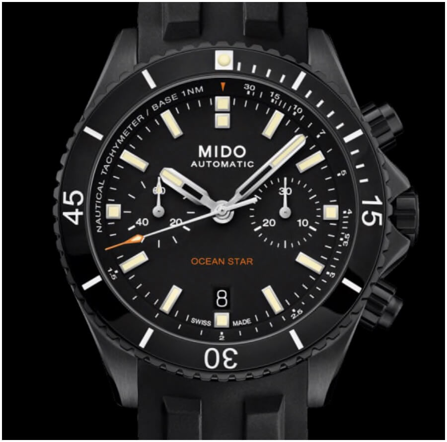 The New Mido Ocean Star Chronograph 