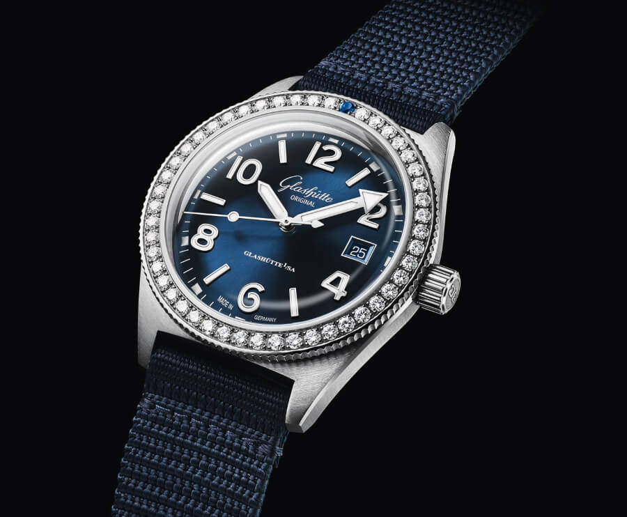 Glashütte Original SeaQ With Diamond-Set Bezel