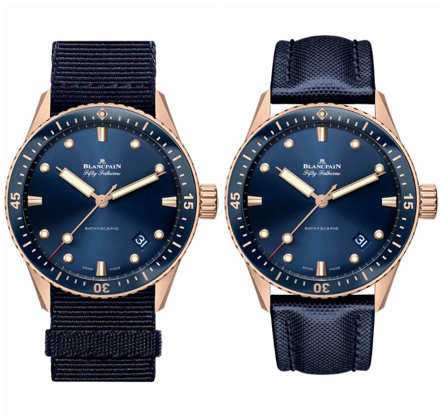 Blancpain Fifty Fathoms Bathyscaphe Sedna Watch