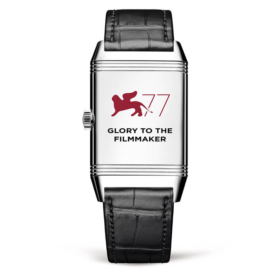 Jaeger-LeCoultre Glory to the Filmmaker engraved Reverso 2020 - Back