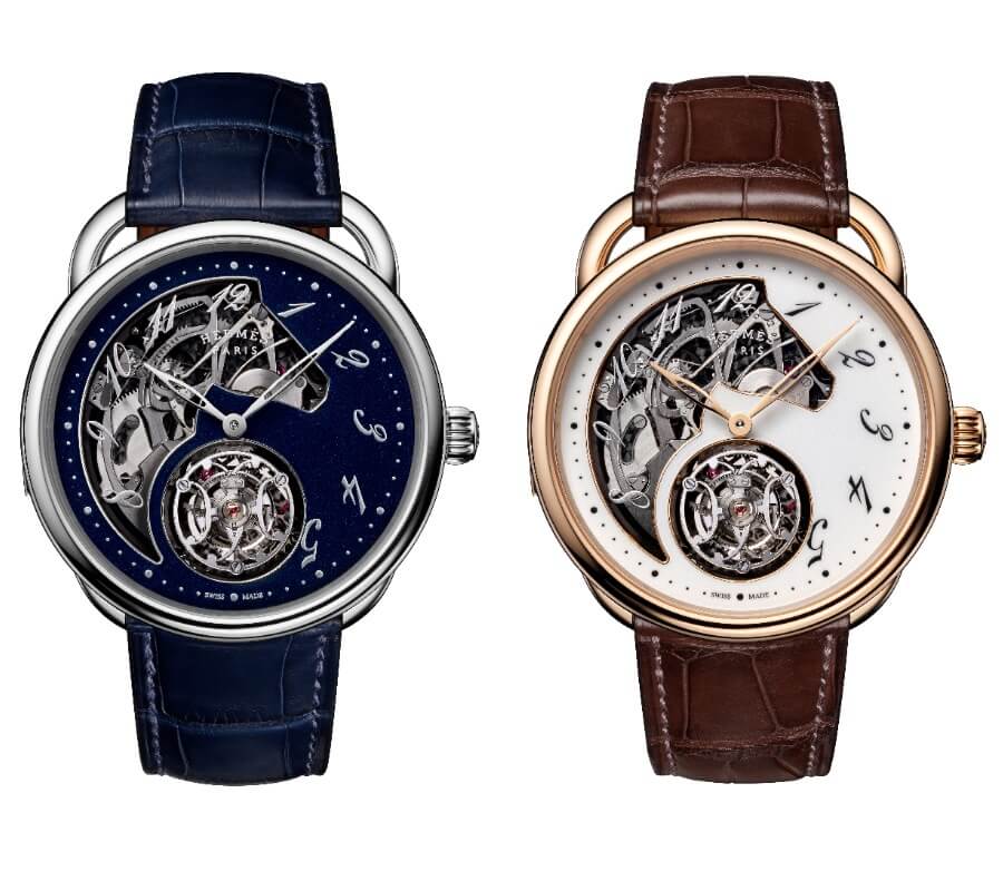 Hermes Arceau Lift Tourbillon Répétition Minutes 