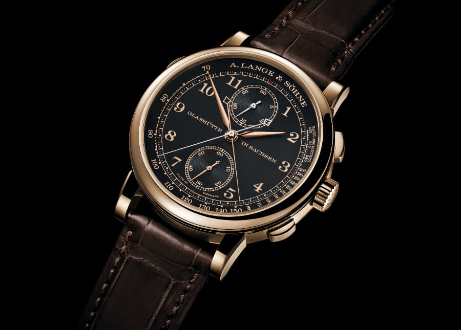 Best Rattrapante Watch A. Lange & Söhne 1815 Rattrapante Honeygold “Homage to F. A. Lange”