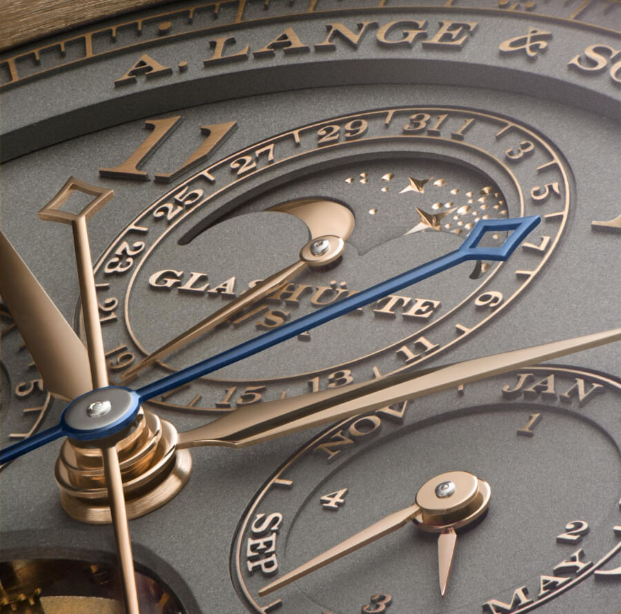 A. Lange & Söhne Tourbograph Perpetual Honeygold “Homage to F. A. Lange” Dial