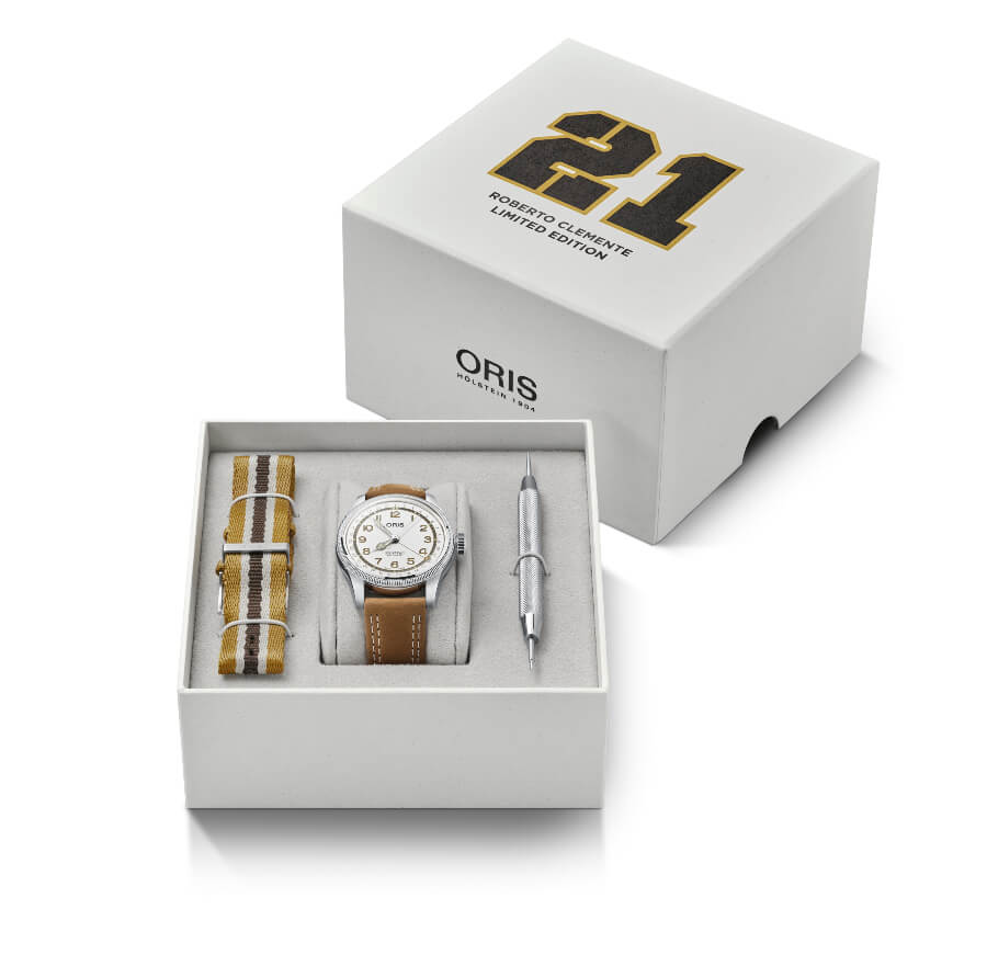 Oris Roberto Clemente Limited Edition Full Box for sale