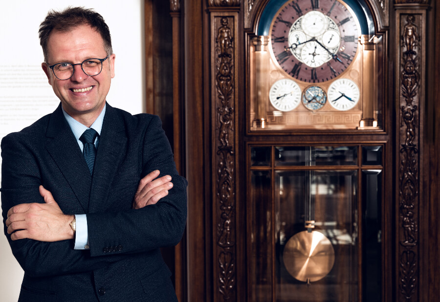 Dr. Ulf Molzahn director at the German Watch Museum Glashütte 