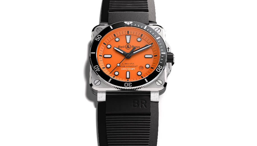 Best diver Watch Orange Dial