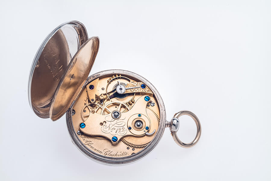 Early Glashutte pocket watch