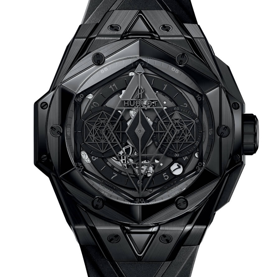 The New Hublot Big Bang Unico Sang Bleu II All Black