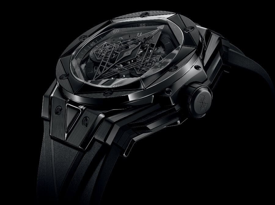 Hublot Big Bang Unico Sang Bleu II All Black Watch Review