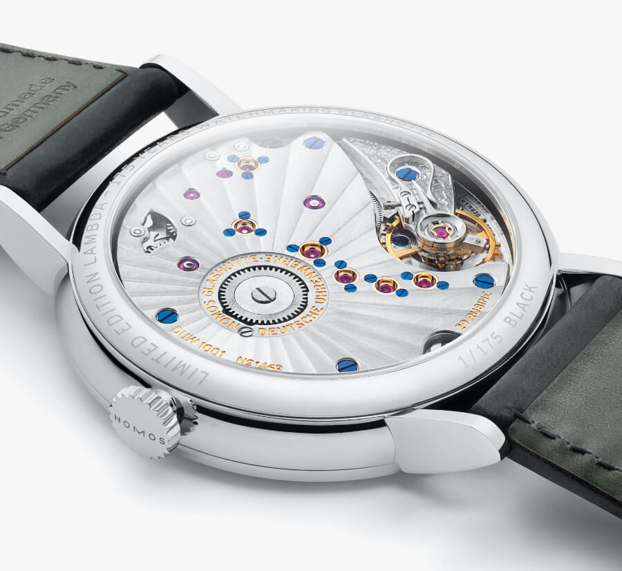 Nomos hand-wound caliber DUW 1001