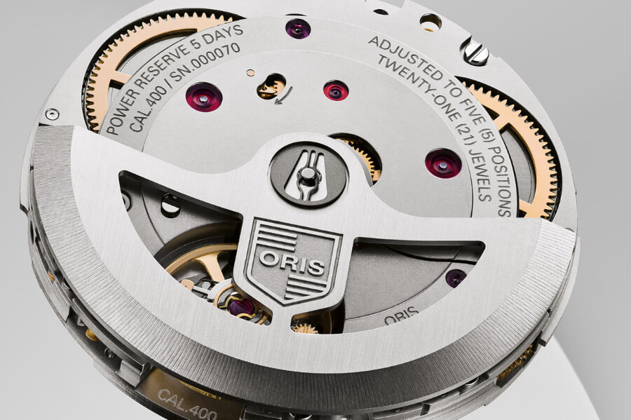 Oris Calibre 400 10 days Power Reserve Watch Movement