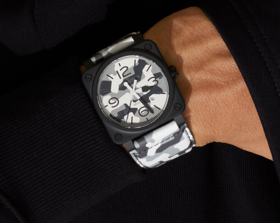 Bell & Ross BR03-92 White Camo Watch Review