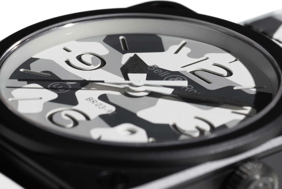 Bell & Ross BR03-92 White Camo