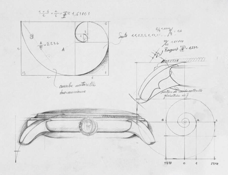 Toric collection sketch by Michel Parmigiani