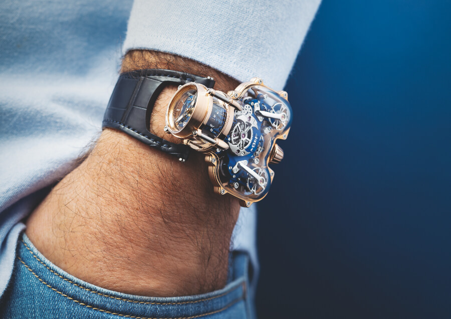 Watch Review MB&F HM9 Sapphire Vision