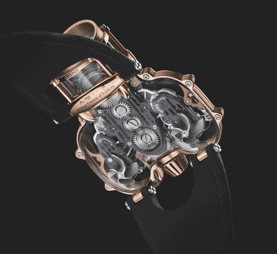 MB&F HM9 Sapphire Vision In House Movement