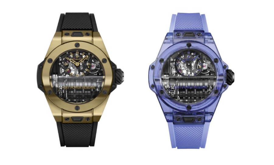 Hublot Big Bang MP-11 Magic Gold & Blue Sapphire 