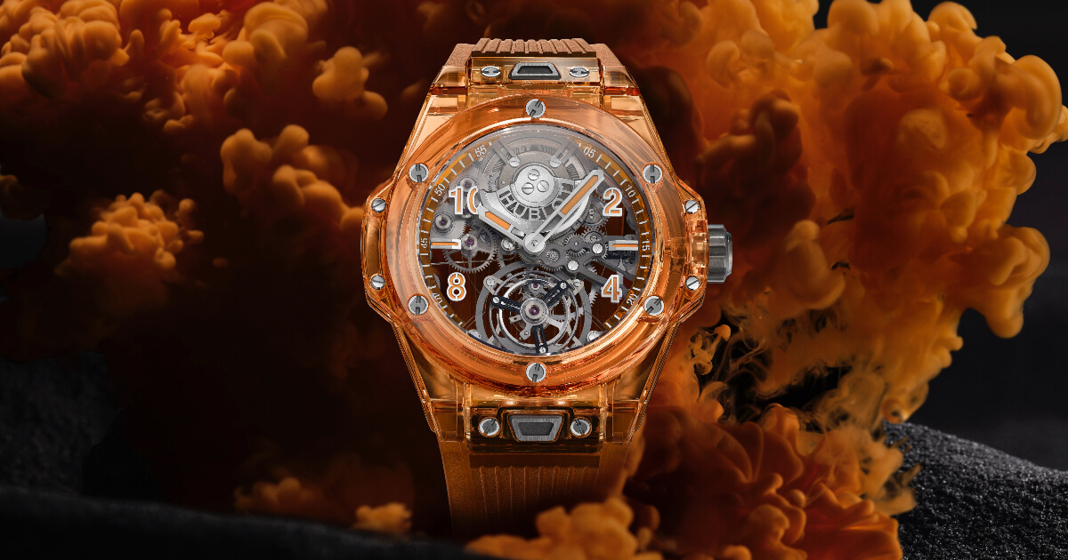 Hublot Big Bang Tourbillon Automatic Orange Sapphire (Price, Pictures and Specifications)