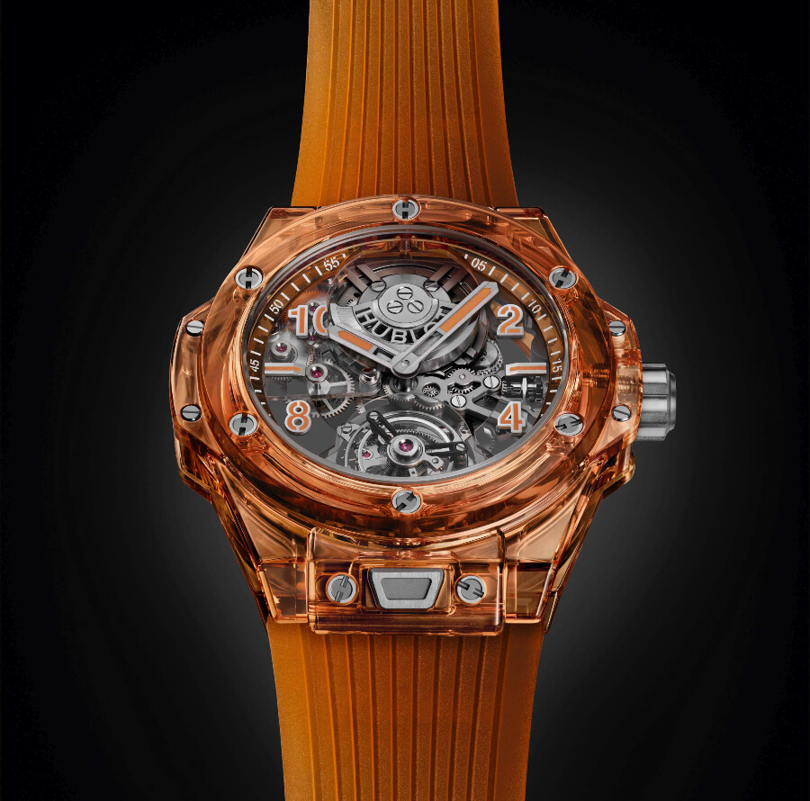 Hublot Big Bang Tourbillon Automatic Orange Sapphire