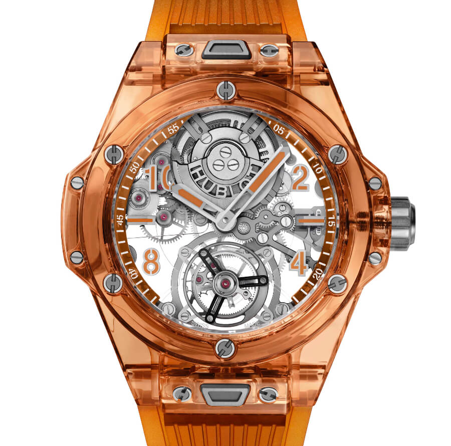 The New Hublot Big Bang Tourbillon Automatic Orange Sapphire