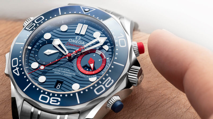 Omega Seamaster Diver 300M America’s Cup Chronograph Watch Review