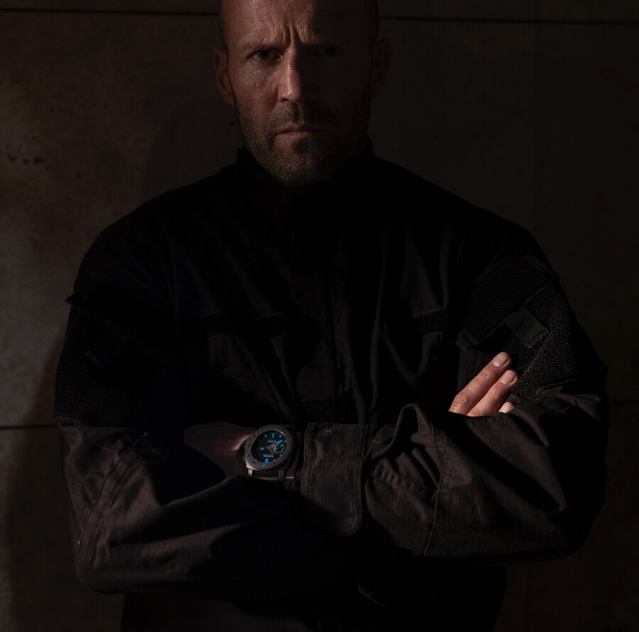 Jason Statham Five Eyes Movie Wearing The Panerai Submersible Carbotech 47mm (PAM1616)