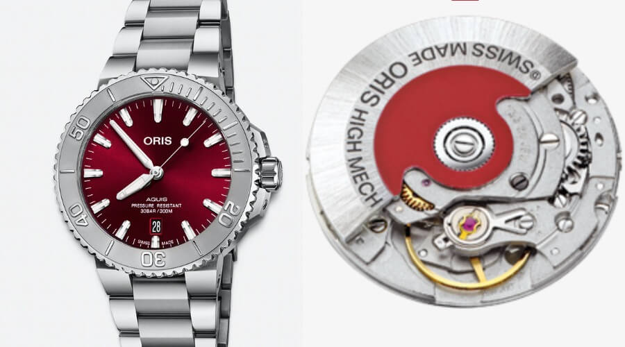 Oris Aquis Date Cherry Red 41.5 mm Watch Review