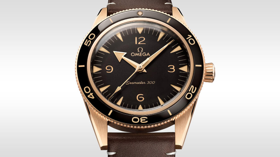 The New Omega Seamaster 300 Bronze Gold