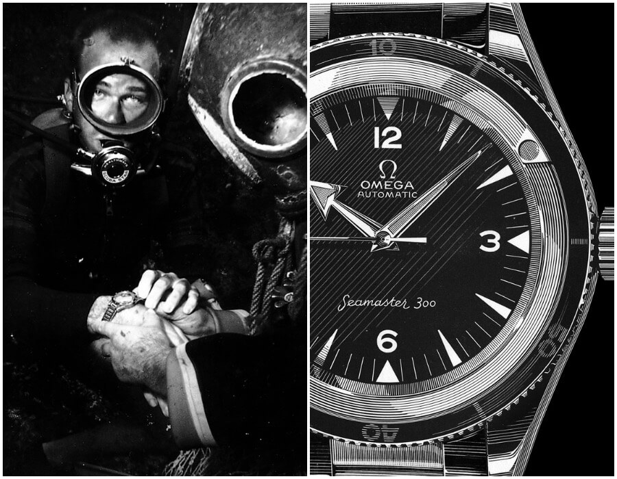 Vintage Omega Seamaster 300 