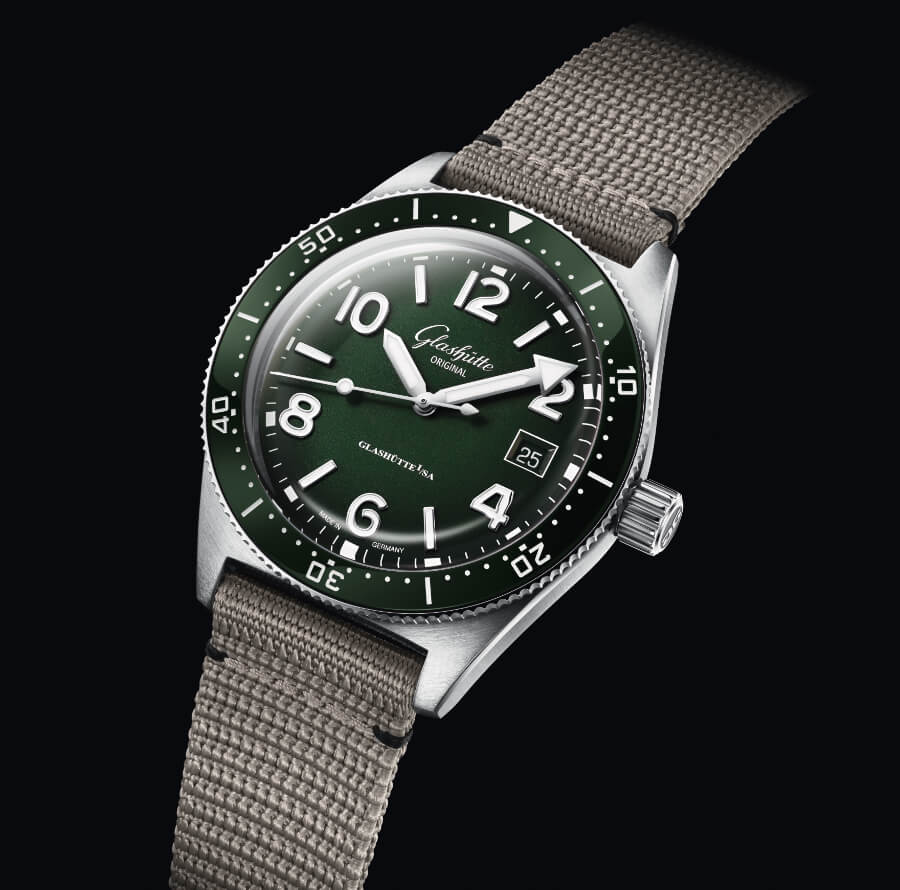 The New Glashütte Original SeaQ In Reed Green